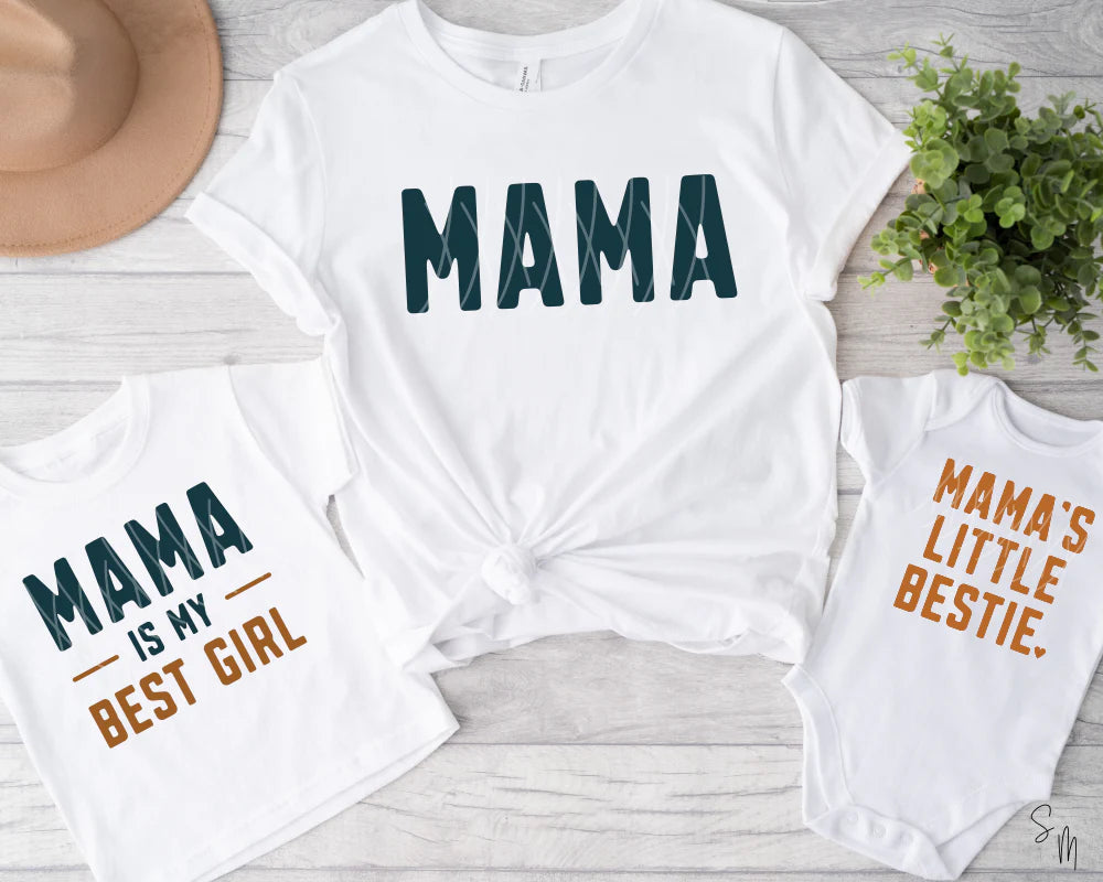 Mama matches (bestie, boy, girl)